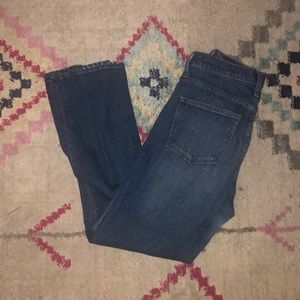 Madewell Cali High Rise Demi-Boot Cropped Jeans